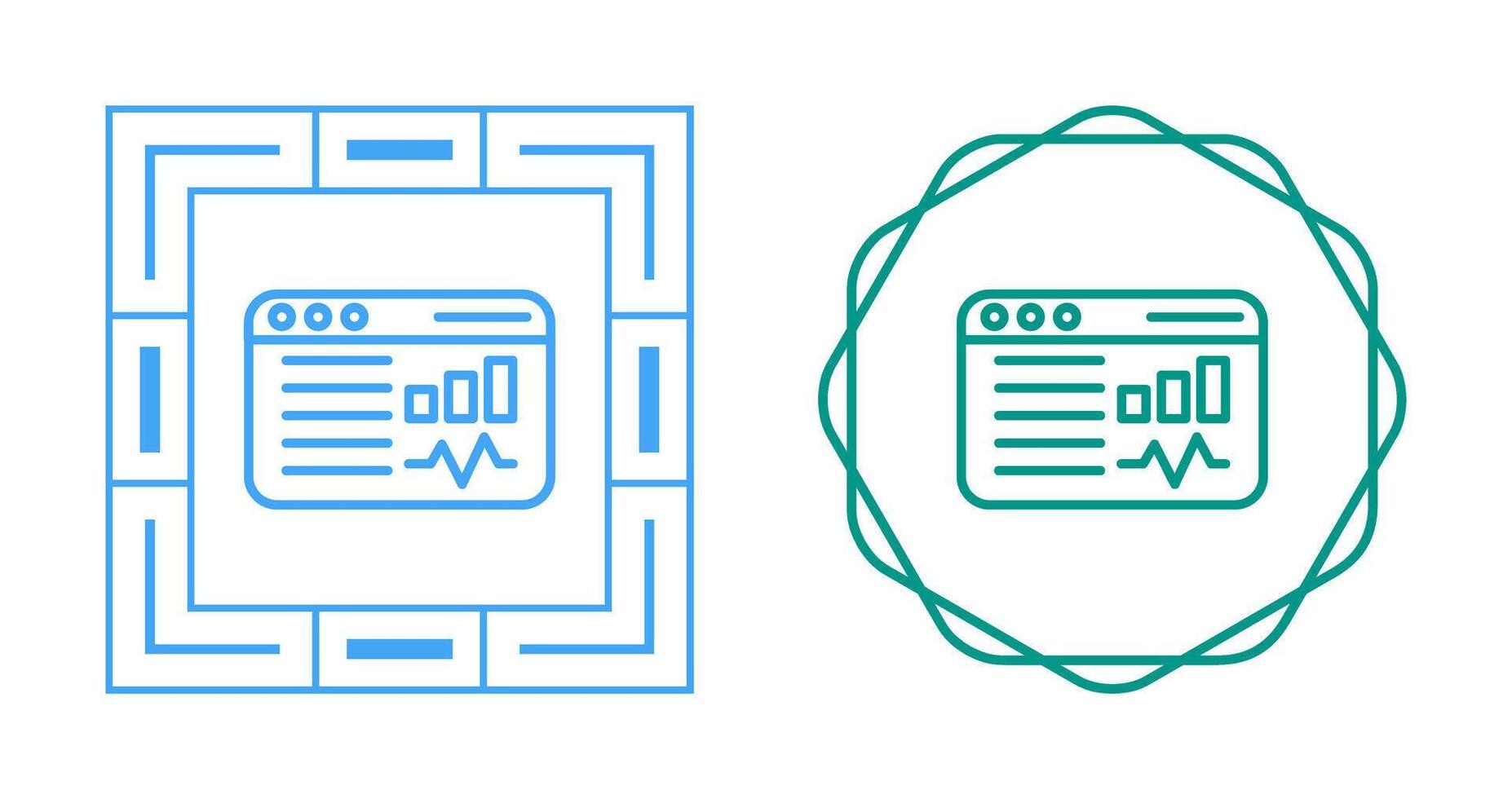 Sozial Medien Analytik Vektor Symbol