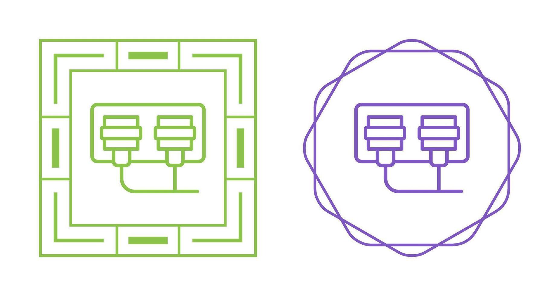 Socket-Vektor-Symbol vektor