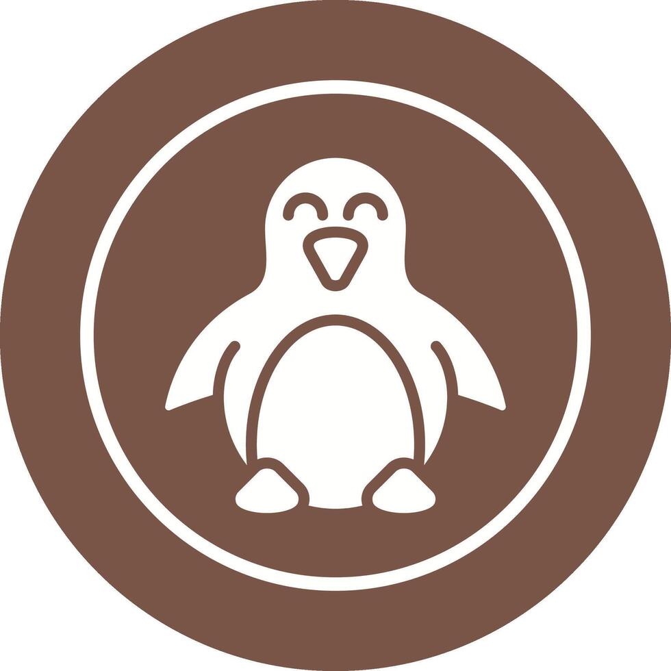 Pinguin-Vektor-Symbol vektor