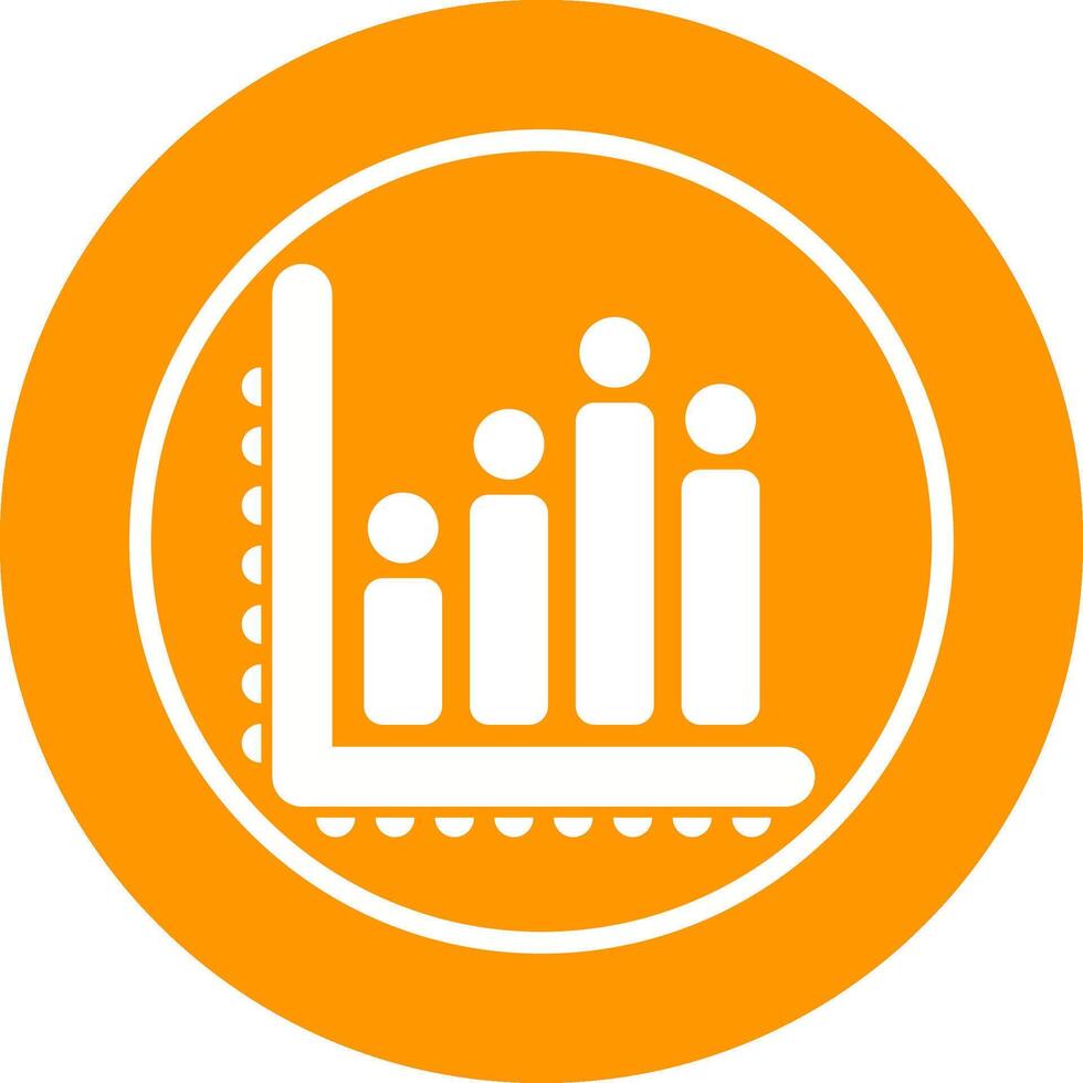 bar Diagram vektor ikon