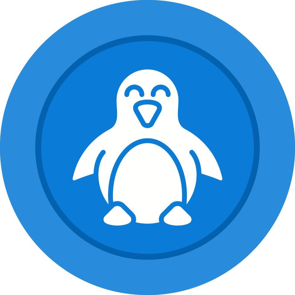 Pinguin-Vektor-Symbol vektor