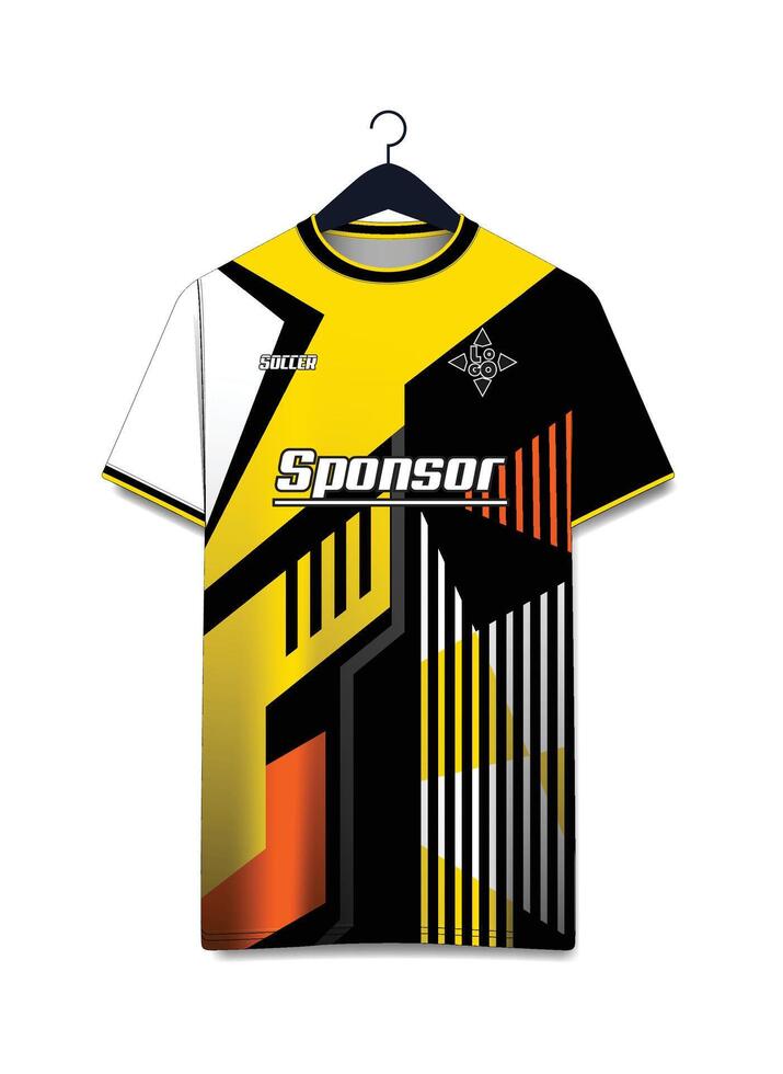 Vektor futuristisch abstrakt Hintergrund Muster zum Sport Jersey Design