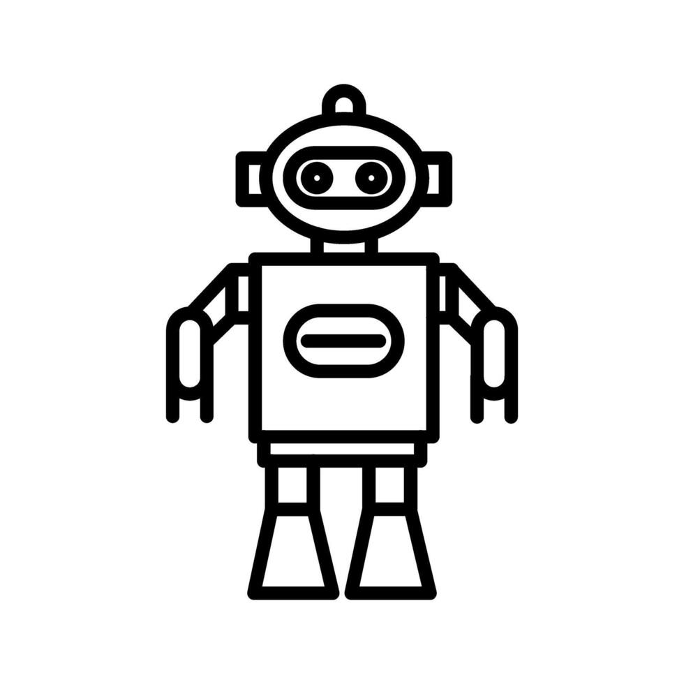 Roboter Vektor Symbol