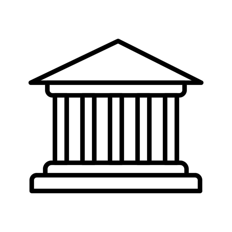 Parthenon-Vektorsymbol vektor