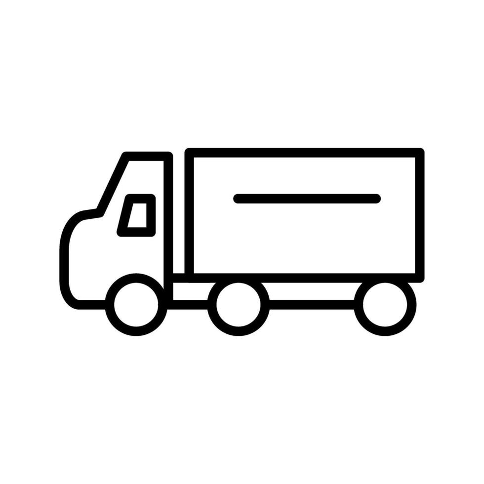 LKW-Vektor-Symbol vektor