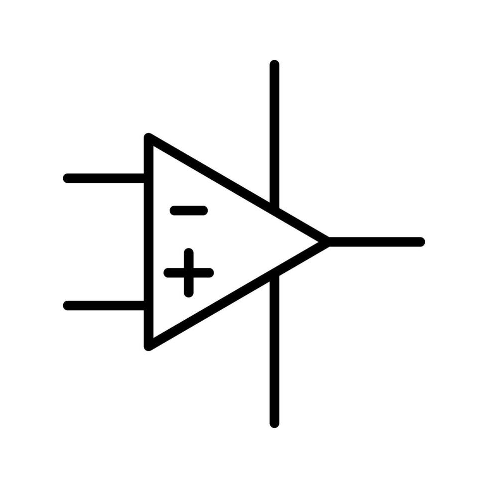 Verstärker Vektor Symbol