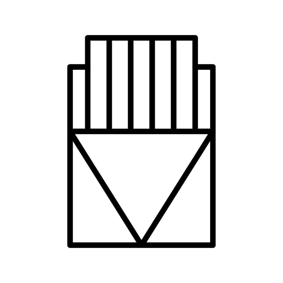 Zigarrenkisten-Vektorsymbol vektor