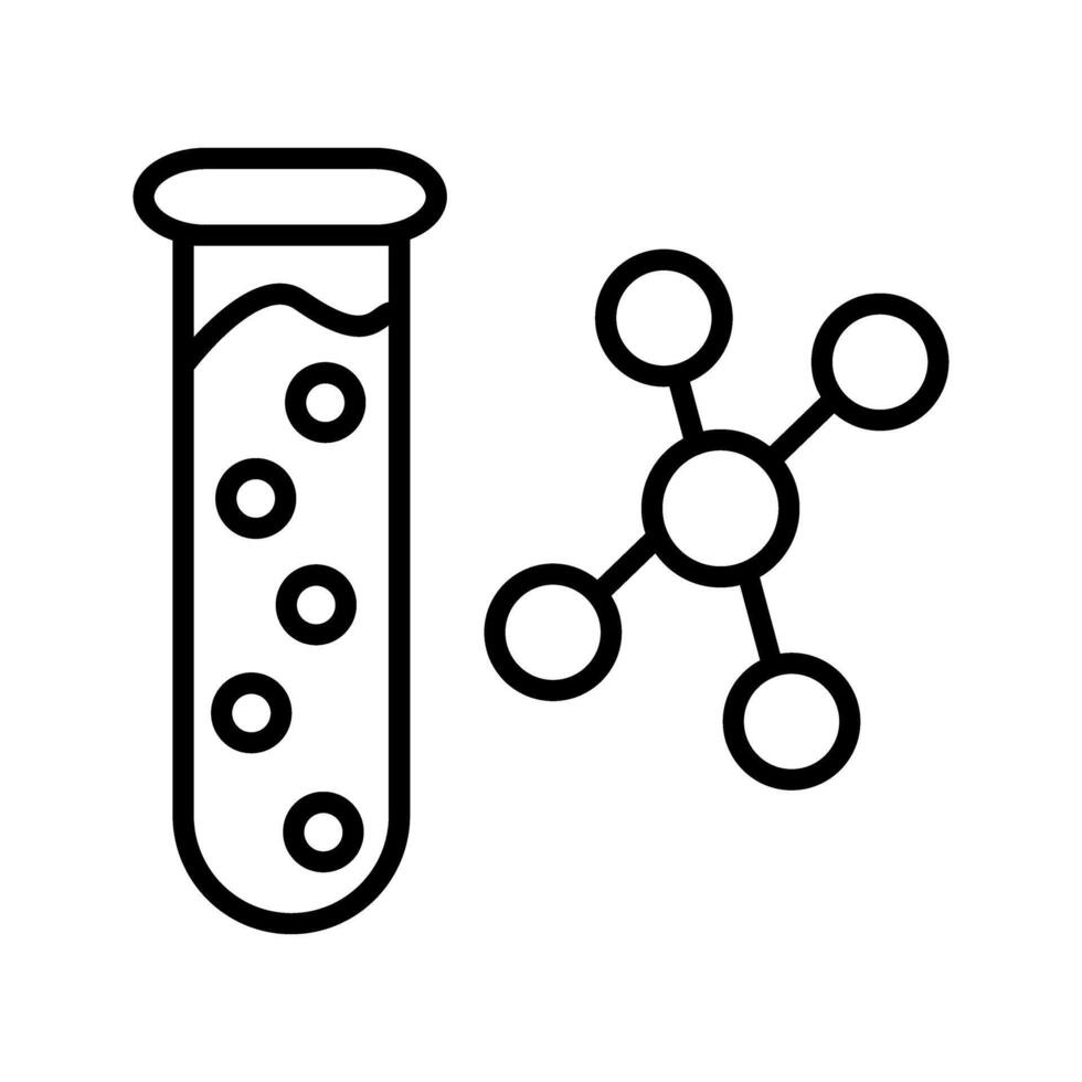 Chemie-Vektor-Symbol vektor