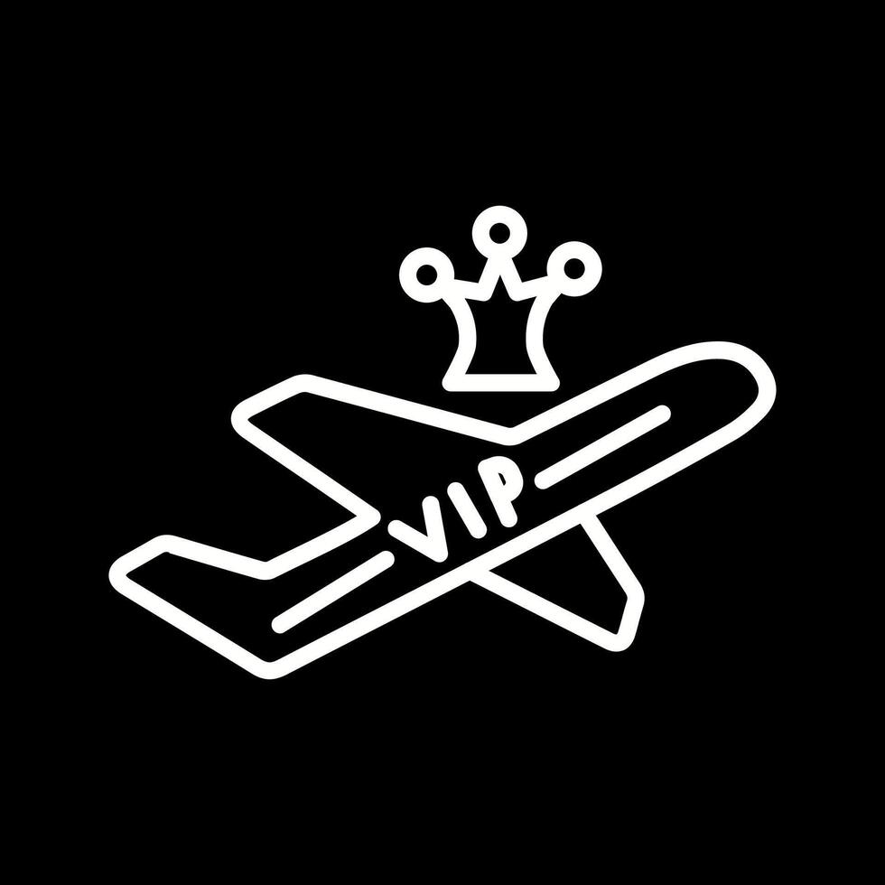VIP-Passagier-Vektor-Symbol vektor