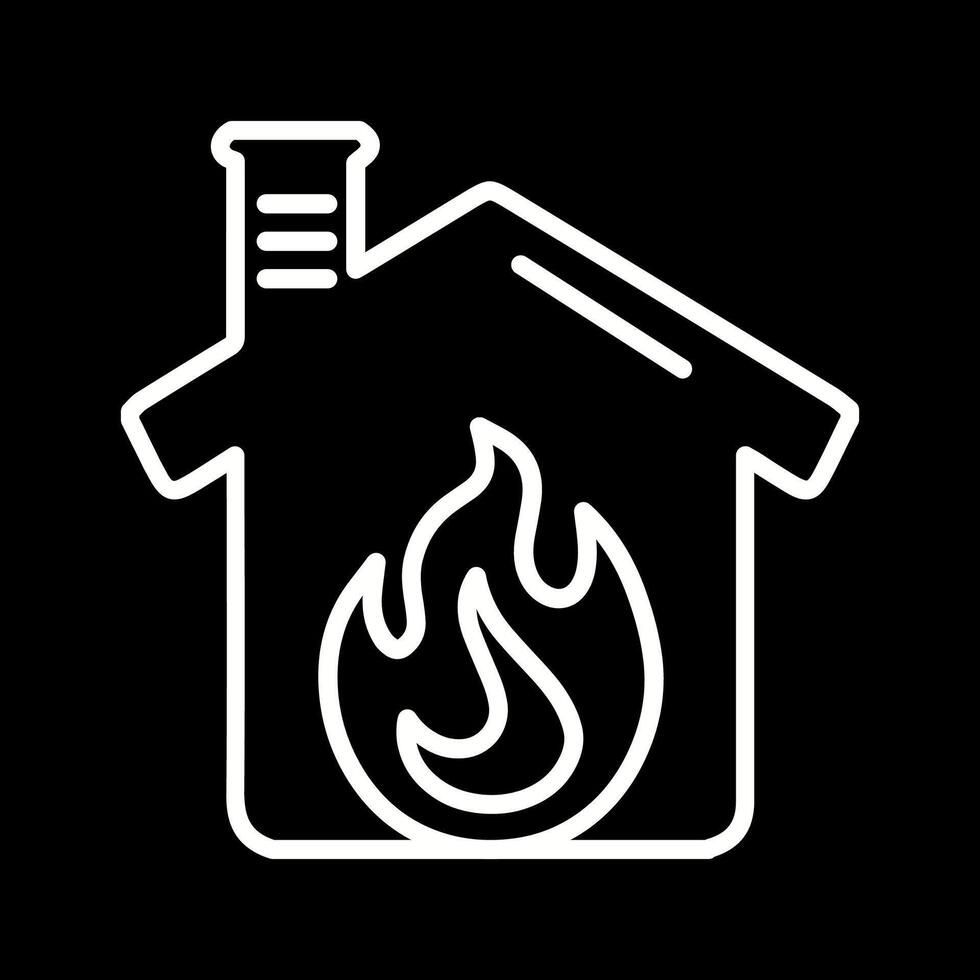 Hausbrand Vektor Symbol