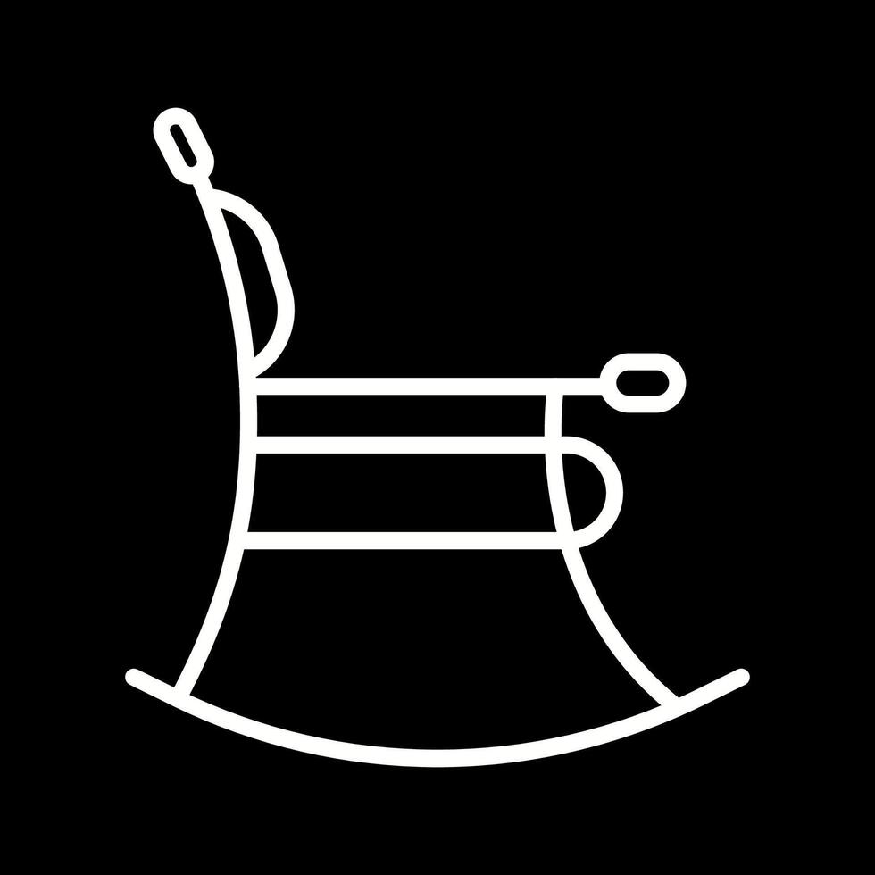 Vektorsymbol für bequemen Stuhl vektor