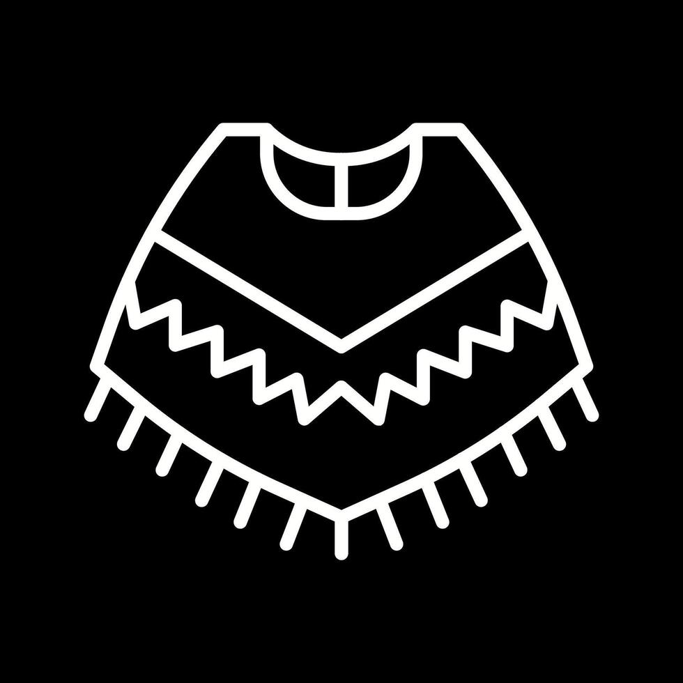 Poncho Vektor Symbol