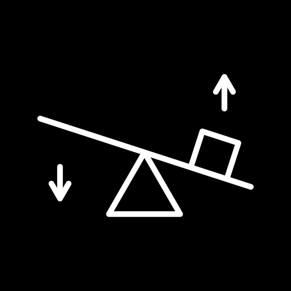 Wippen-Vektor-Symbol vektor