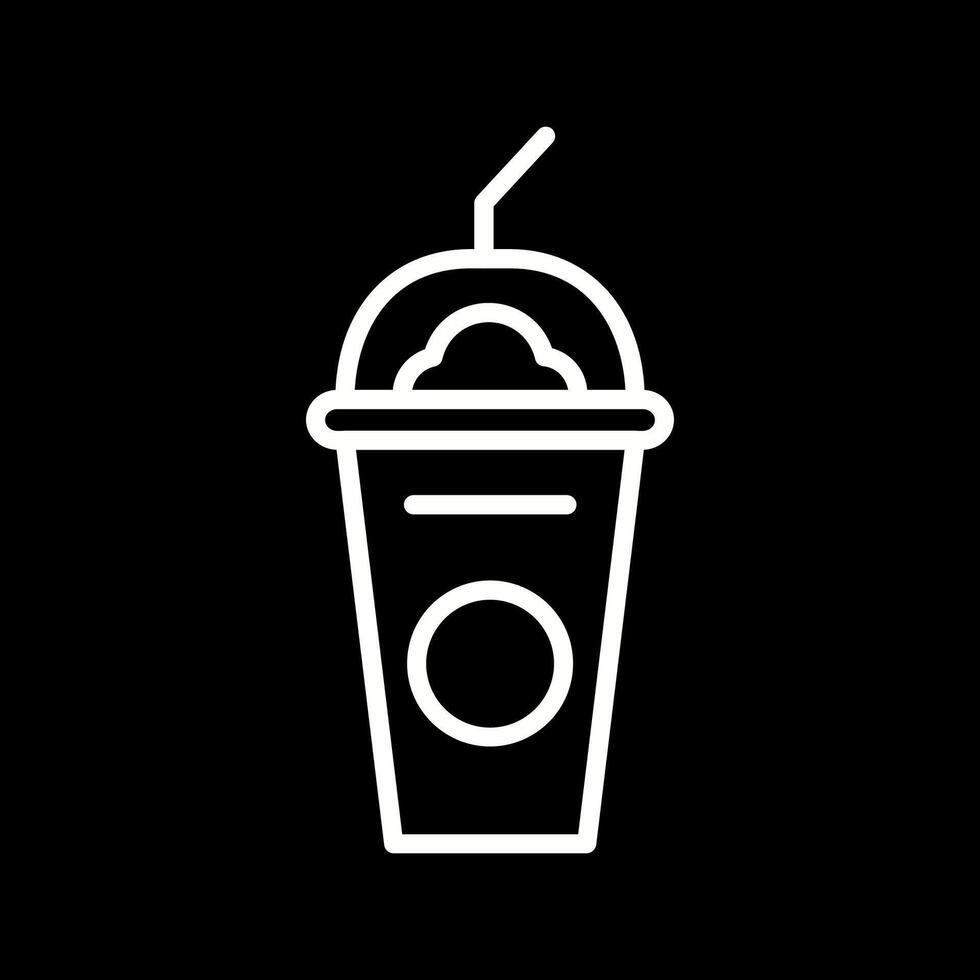 Frappe-Vektor-Symbol vektor