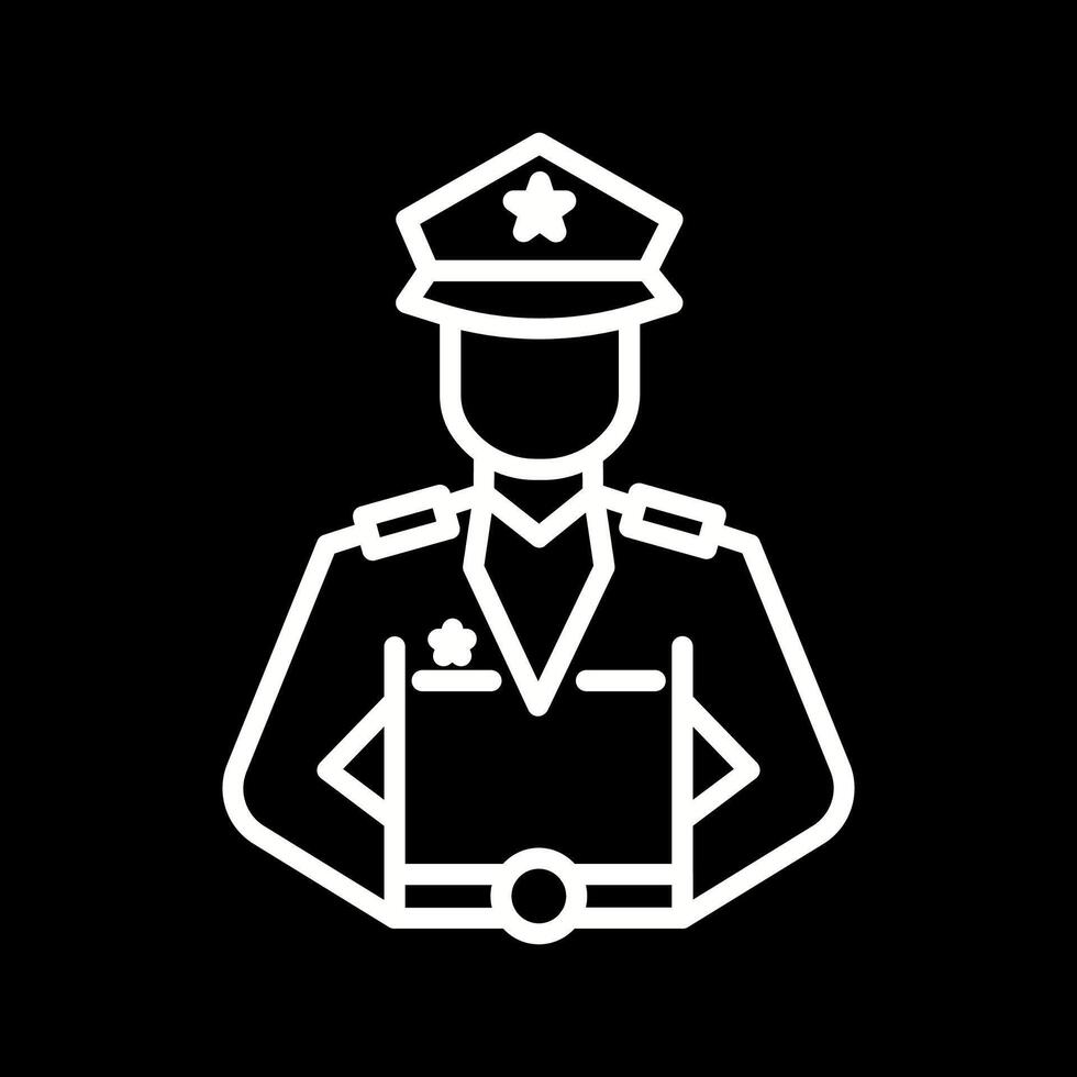 Vektor-Symbol für Polizisten vektor