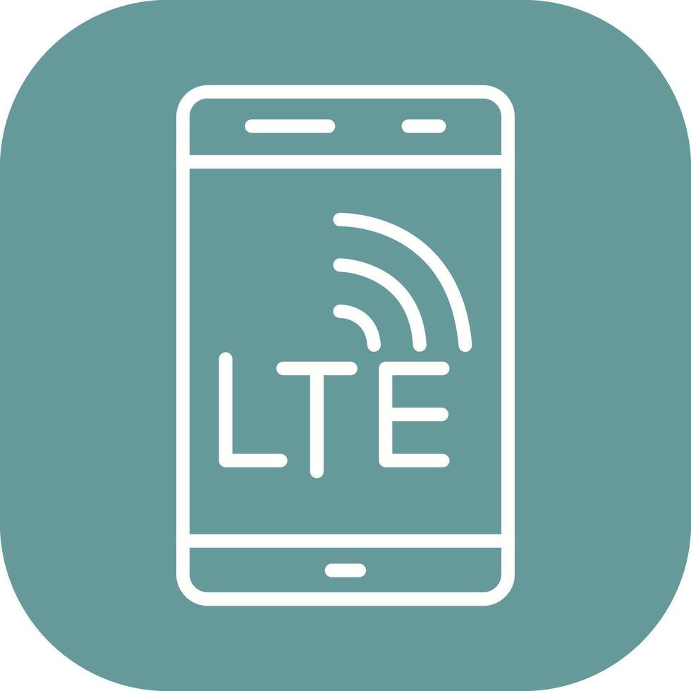 lte vektor ikon