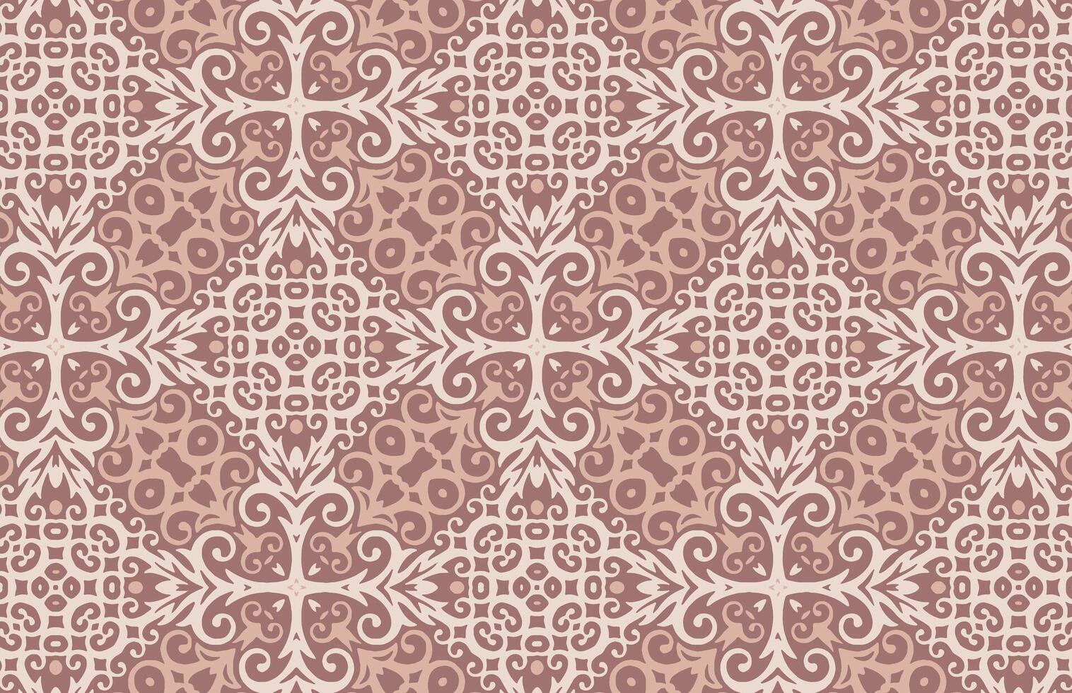vit och brun kunglig design mönster vektor