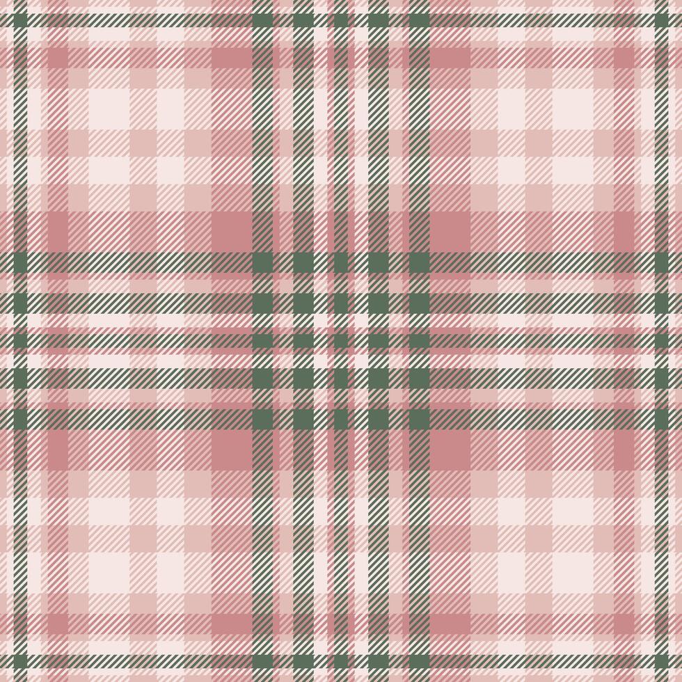 Essen Zimmer Vektor Hintergrund Textil, Motiv Textur Muster nahtlos. Mädchen Stoff Plaid Tartan prüfen im Licht und Weiß Farben.