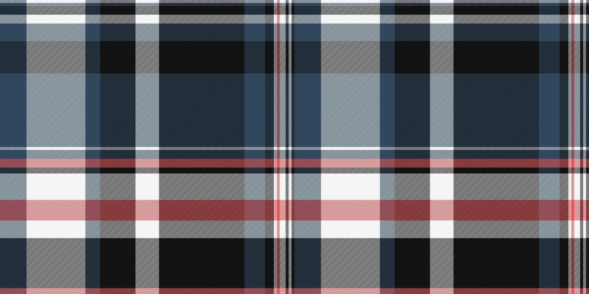 Tag Tartan prüfen Textil, Englisch Muster Stoff Textur. Ernte Plaid nahtlos Hintergrund Vektor im schwarz und cyan Farben.