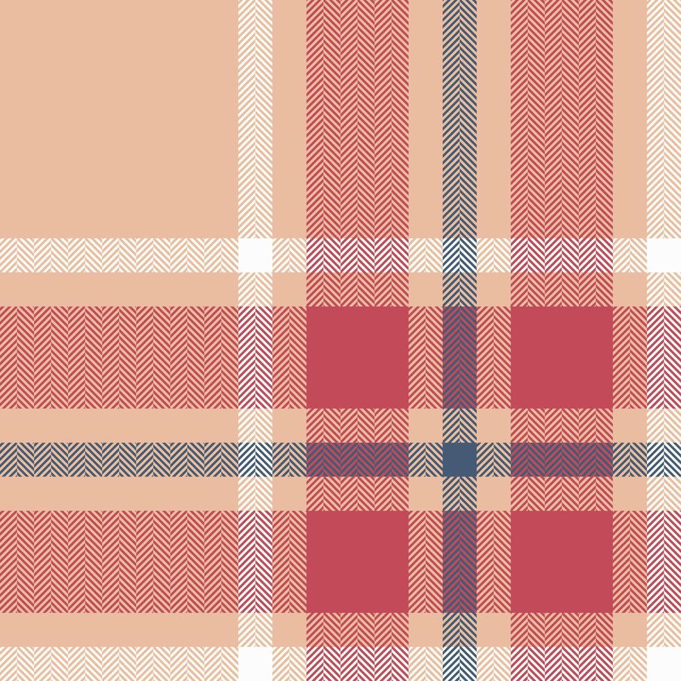 pläd kolla upp mönster. sömlös tyg textur. tartan textil- skriva ut. vektor