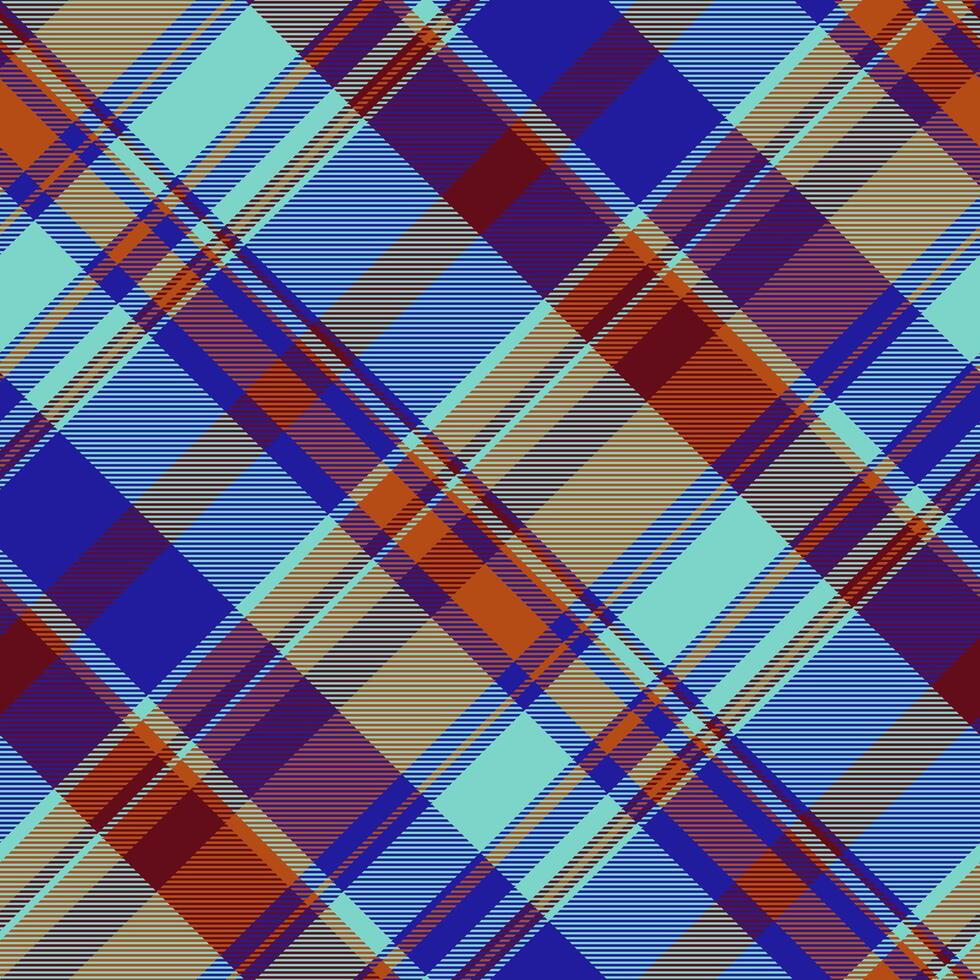 Hintergrund Muster Tartan von Textur Textil- Vektor mit ein nahtlos Plaid Stoff überprüfen.