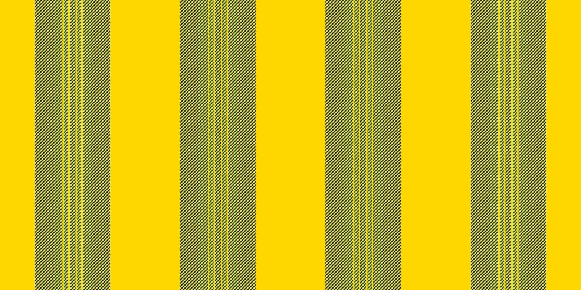 Identität Textur Textil- Streifen, Weiblichkeit Linien Hintergrund Vertikale. uns nahtlos Muster Stoff Vektor im Gold und dunkel Farben.