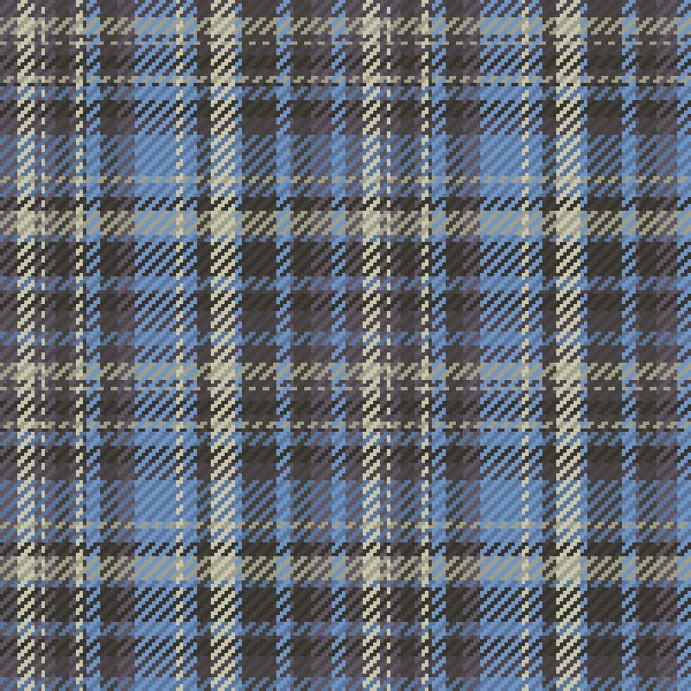 Nahtloses Muster aus schottischem Tartan-Plaid. wiederholbarer hintergrund mit karierter stoffstruktur. Vektorhintergrund gestreifter Textildruck. vektor