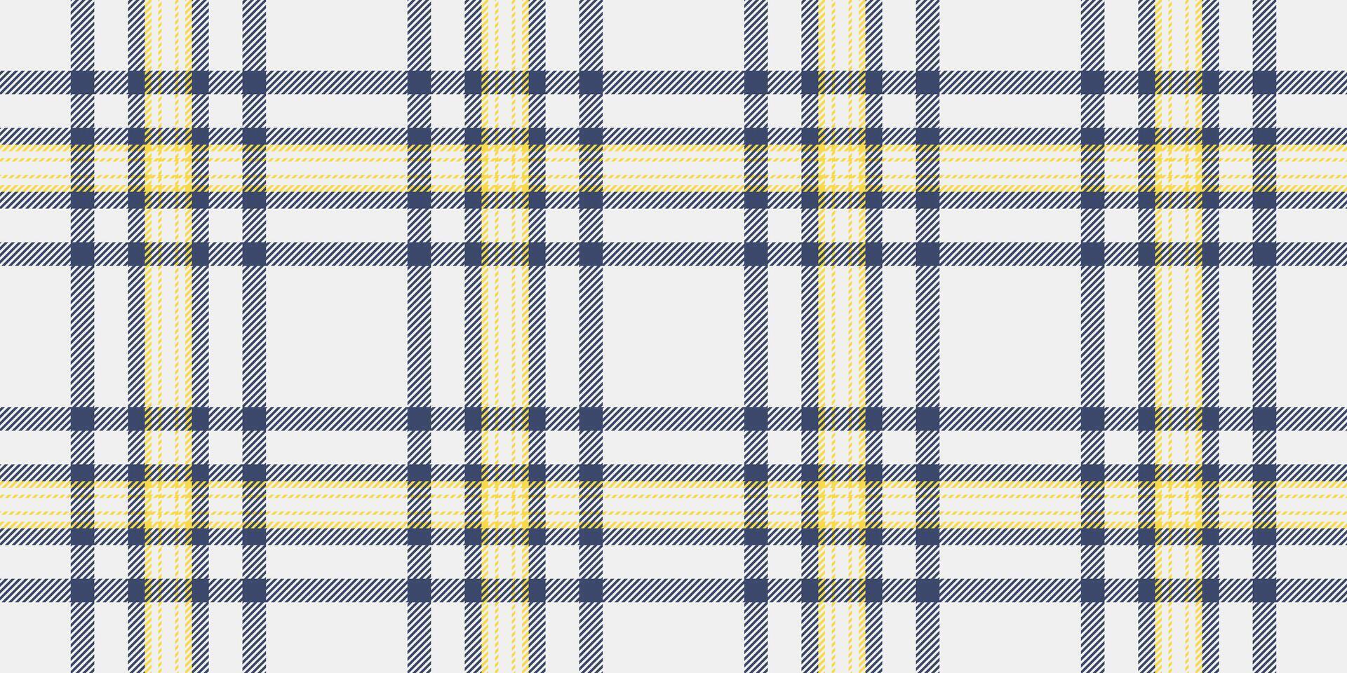 Halloween Textur Textil- überprüfen, ruhig Hintergrund Plaid Muster. Irland Vektor Stoff nahtlos Tartan im Weiß und Blau Farben.