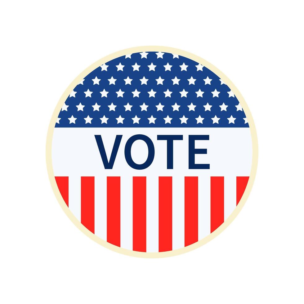 röstning ikon. röstning begrepp. vektor illustration. val och demokrati kampanj. rösta tecken.