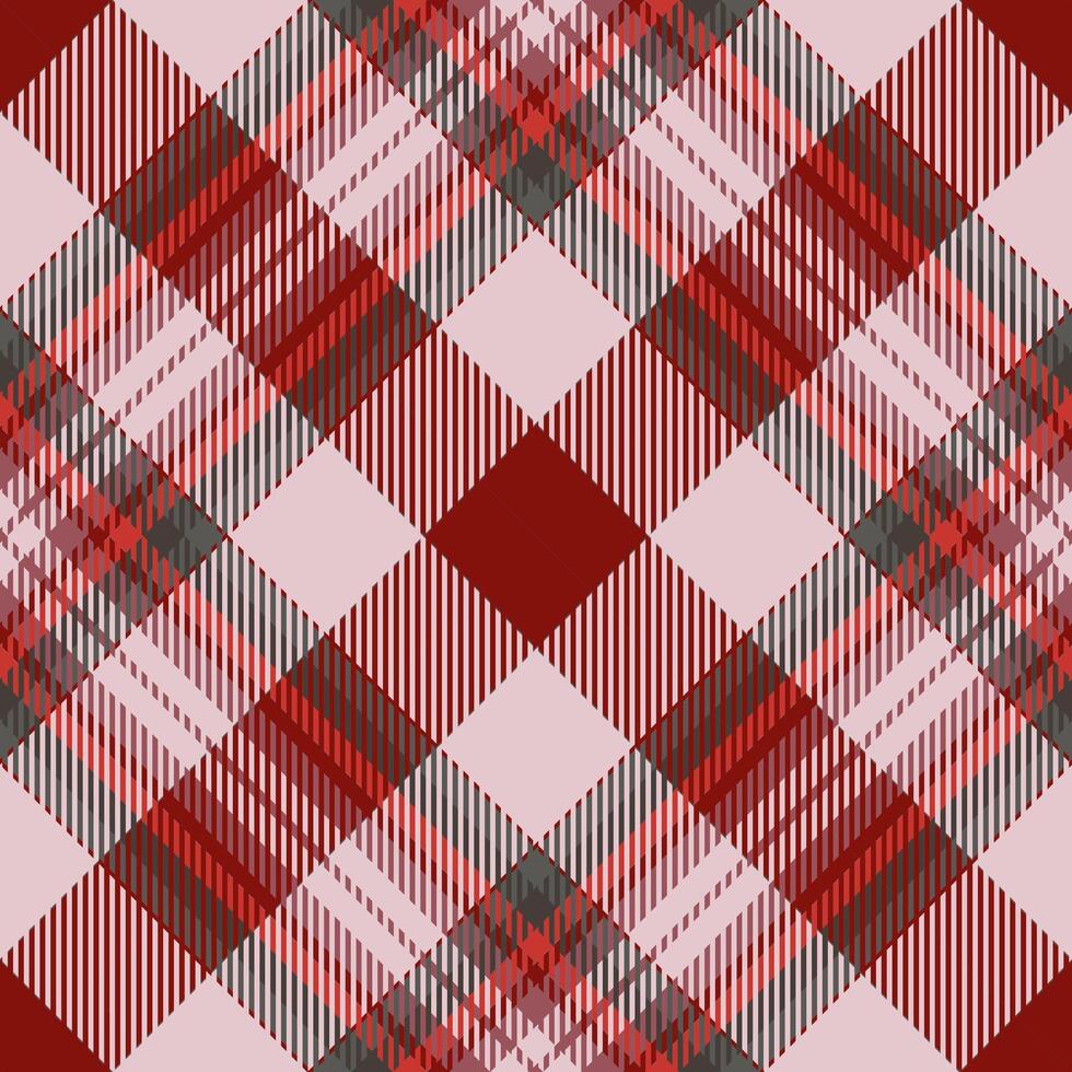 tartan schottland nahtloser karierter mustervektor. Retro-Hintergrundstoff. Vintage Check Farbe quadratische geometrische Textur. vektor