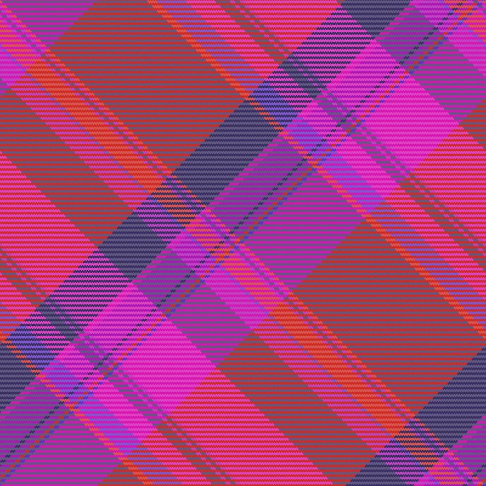 trimmen Tartan Muster Plaid, Geschenk Textur Stoff Vektor. Tal nahtlos prüfen Hintergrund Textil- im Indigo und rot Farben. vektor