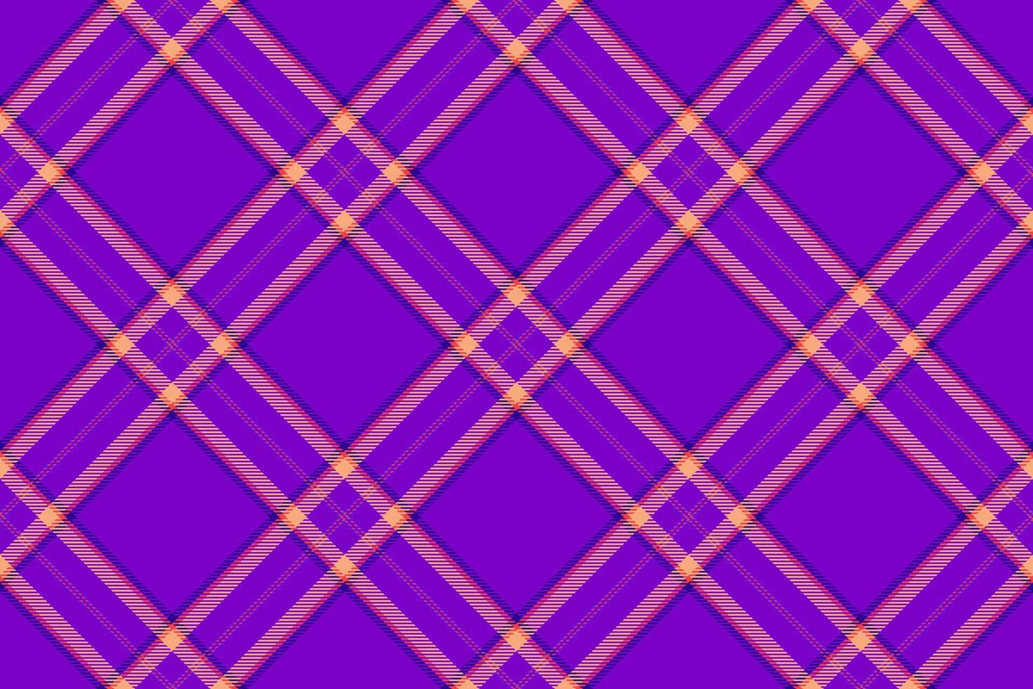 Tartan karierter Hintergrund, nahtloses Muster mit diagonalen Karos. vektorgewebestruktur für textildruck, geschenkpapier, geschenkkarte, tapete. vektor