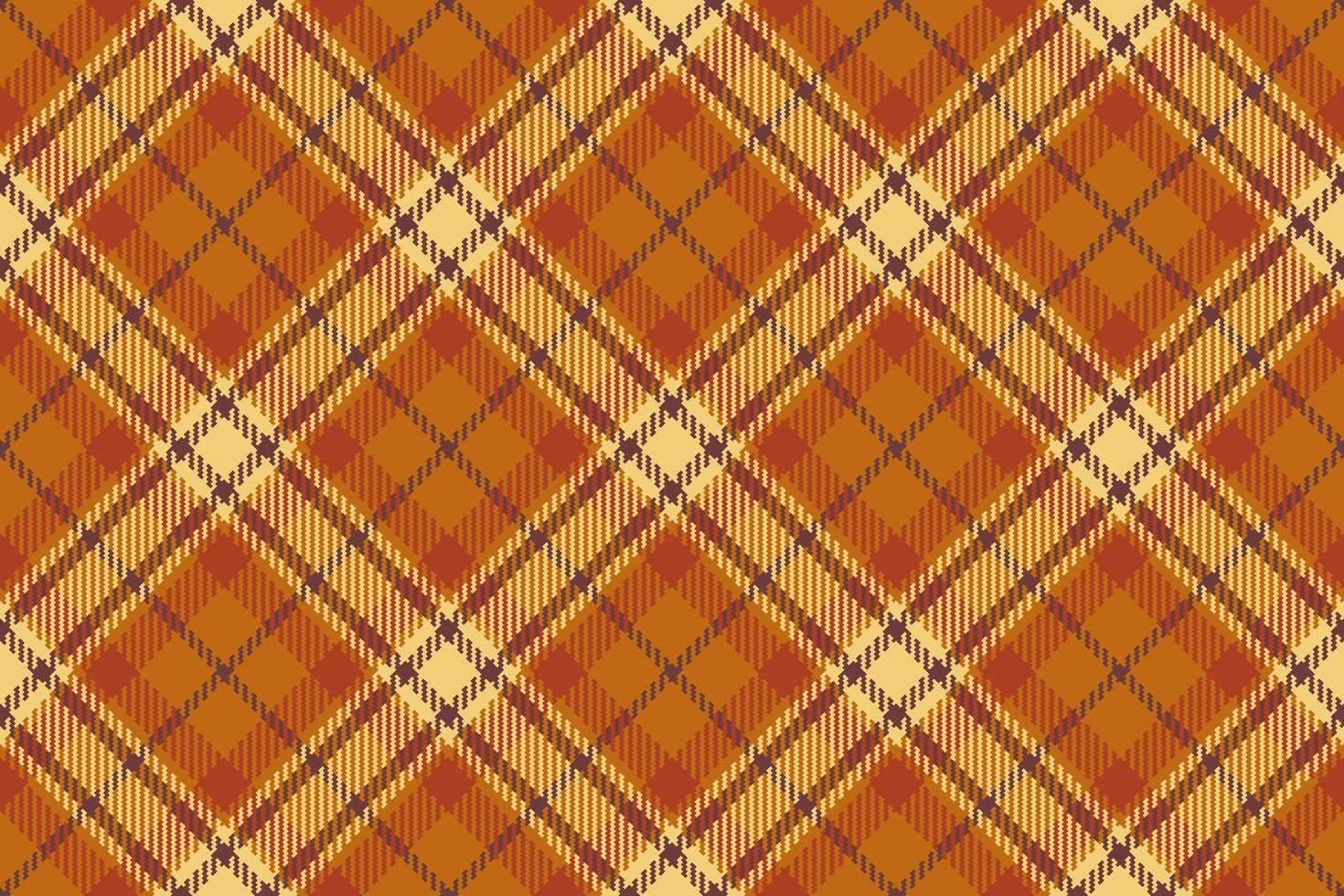 tyg bakgrund mönster av pläd sömlös kolla upp med en vektor textil- tartan textur.