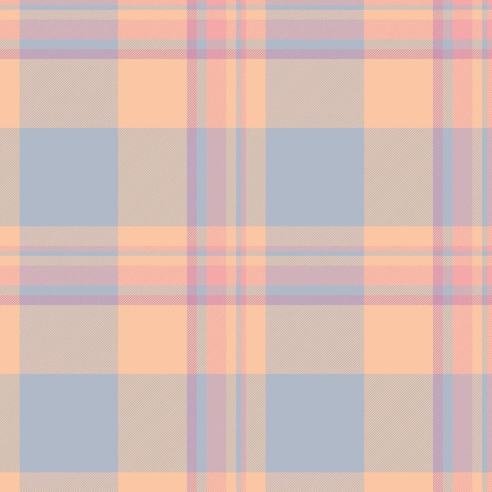 tartan textil- kolla upp av mönster pläd tyg med en vektor textur sömlös bakgrund.