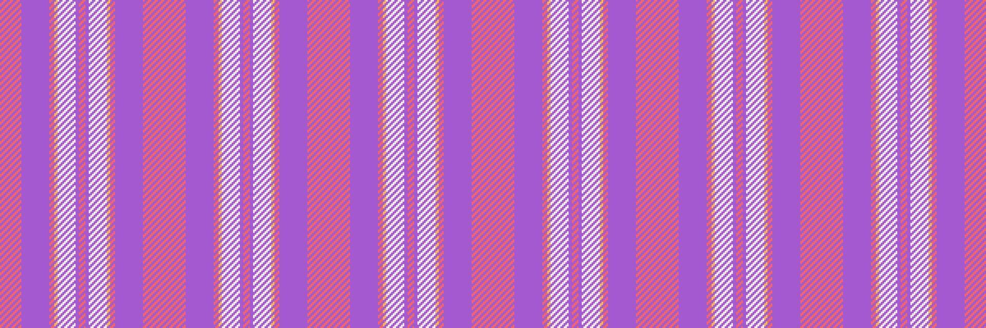 Poster Vertikale Stoff Streifen, Gala Vektor Hintergrund Textil. Reinheit Linien nahtlos Muster Textur im violett und rot Farben.