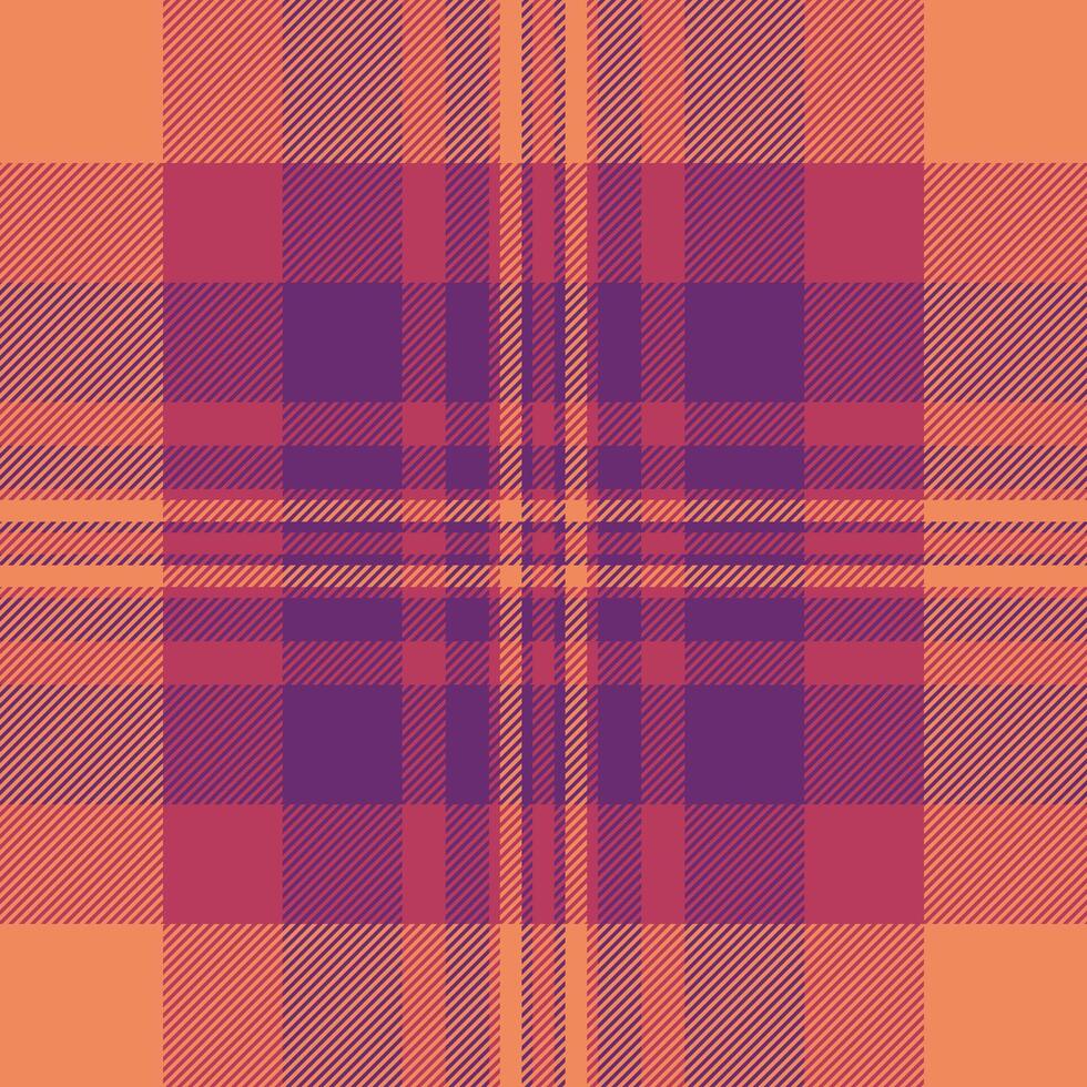 mönster textil- tyg av sömlös textur tartan med en vektor kolla upp pläd bakgrund.