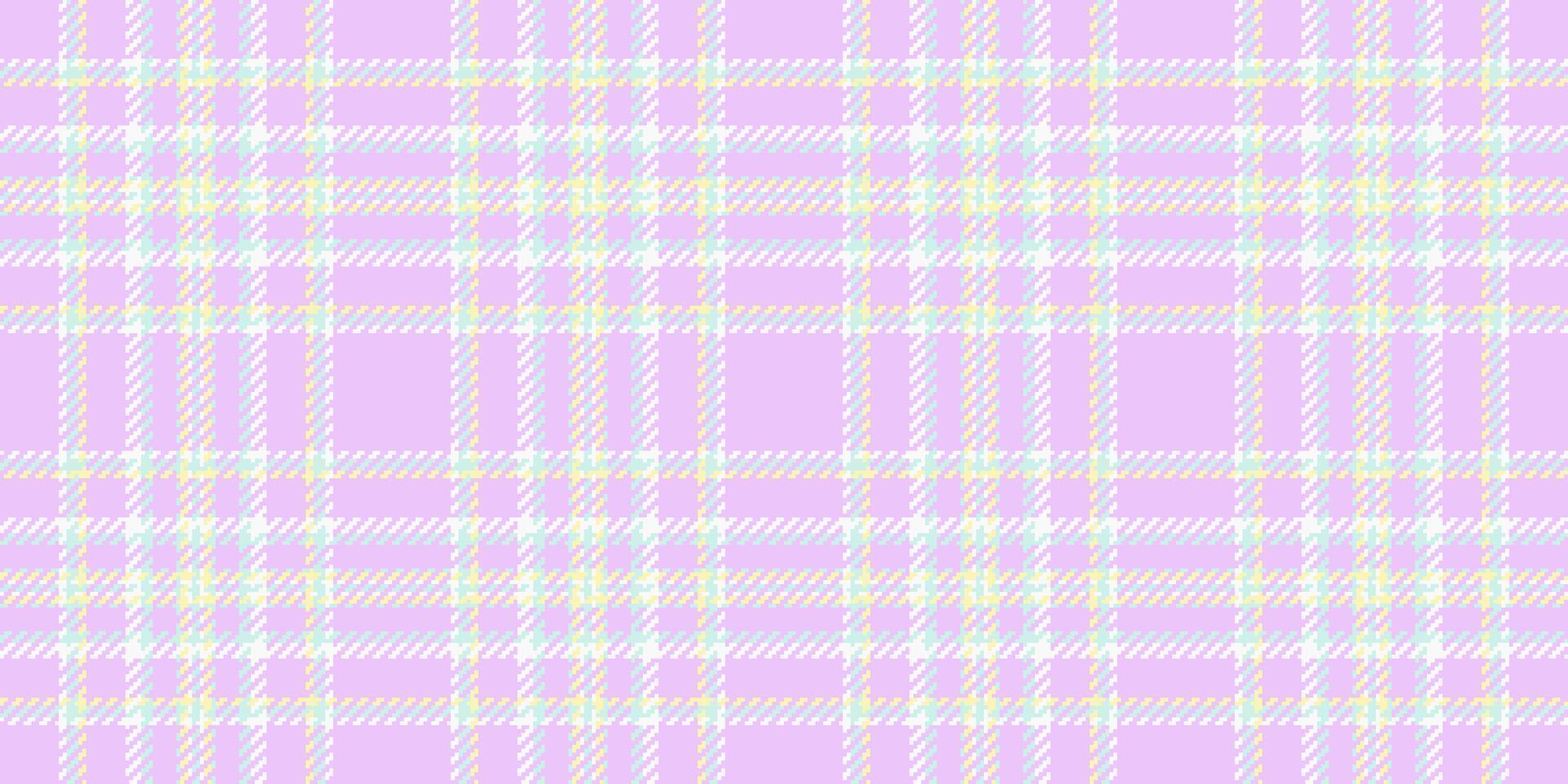 Valentinsgrüße Tag Vektor Tartan Hintergrund, Maßwerk Stoff prüfen Muster. Inhalt nahtlos Textil- Plaid Textur im Licht und Weiß Farben.