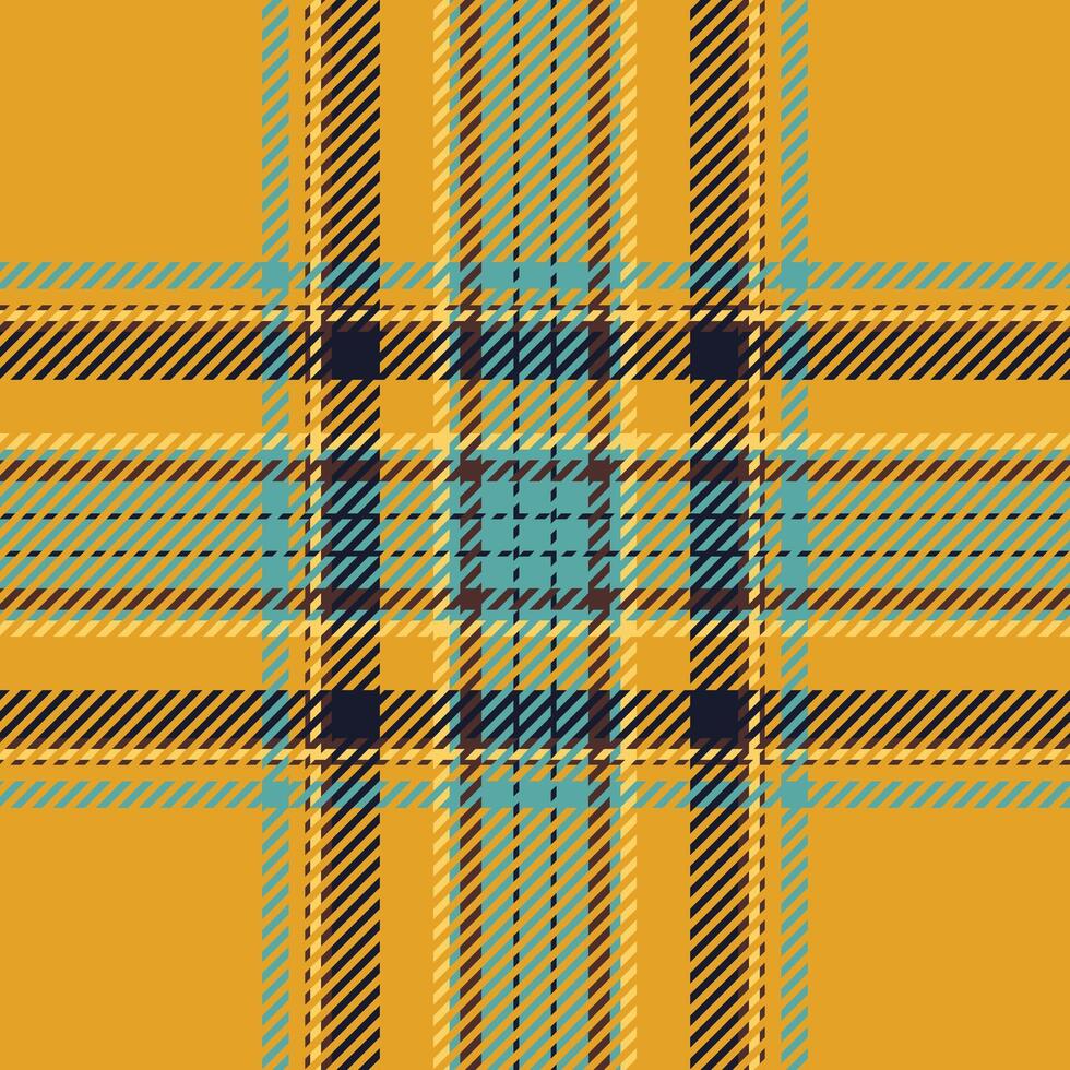 pläd kolla upp mönster. sömlös tyg textur. tartan textil- skriva ut. vektor