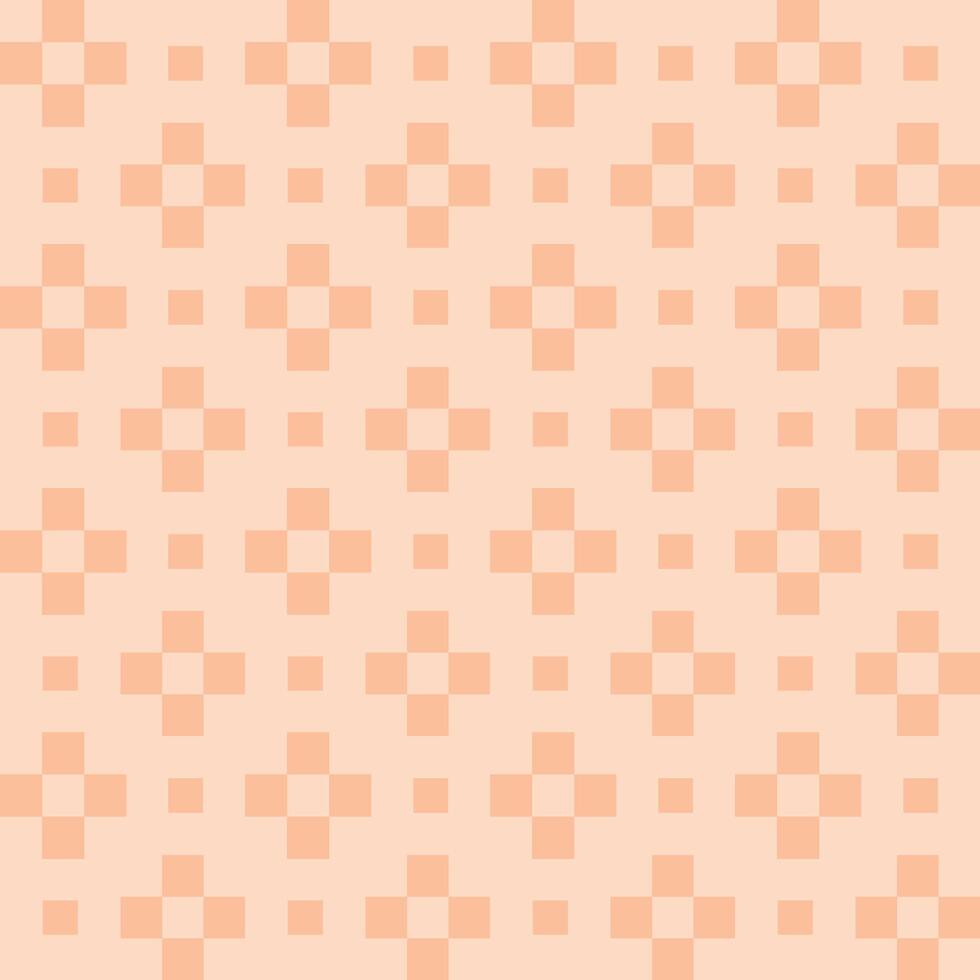 persika ludd abstrakt geometrisk mönster vektor