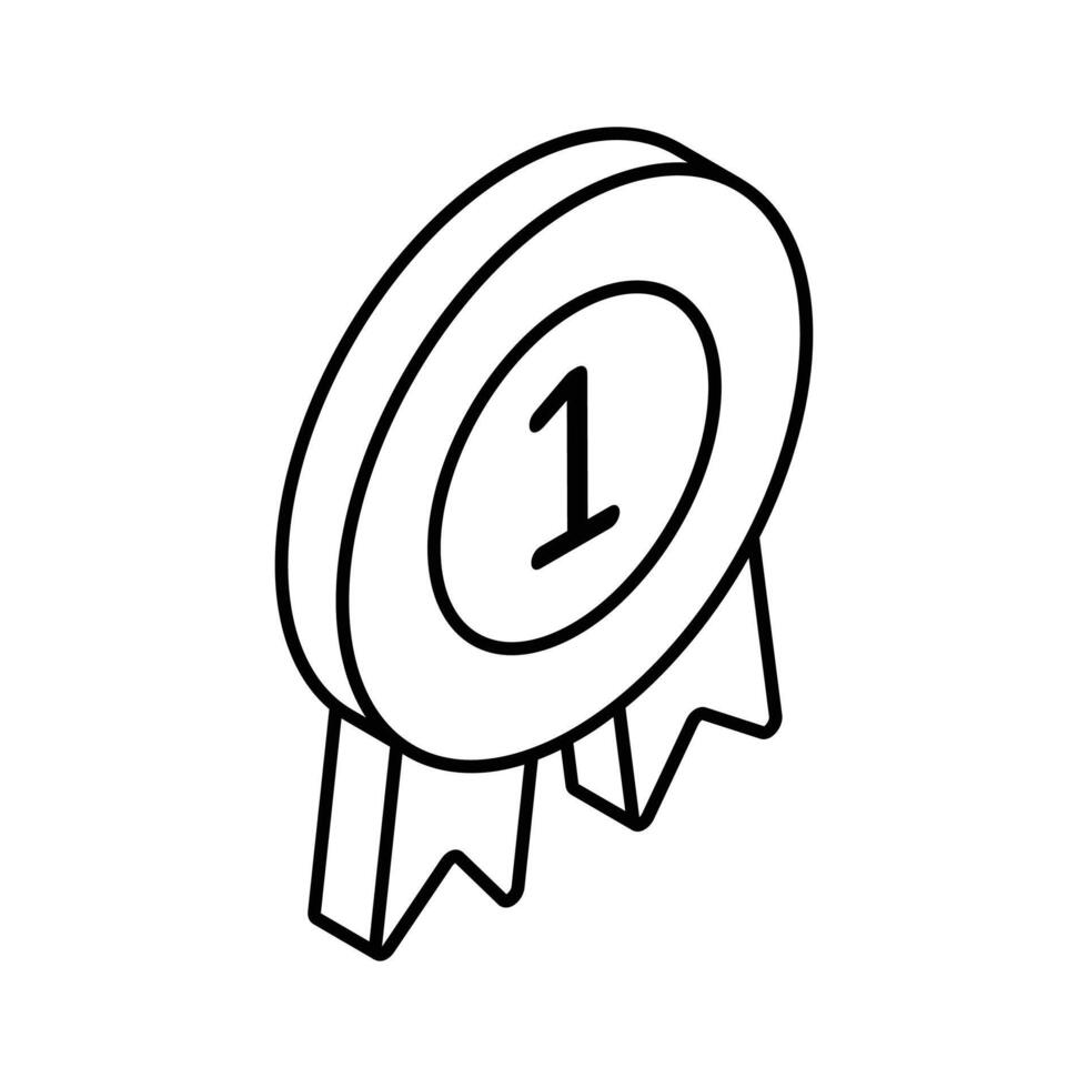eben Vektor von Abzeichen, modern Symbol von Qualität Abzeichen im editierbar Stil