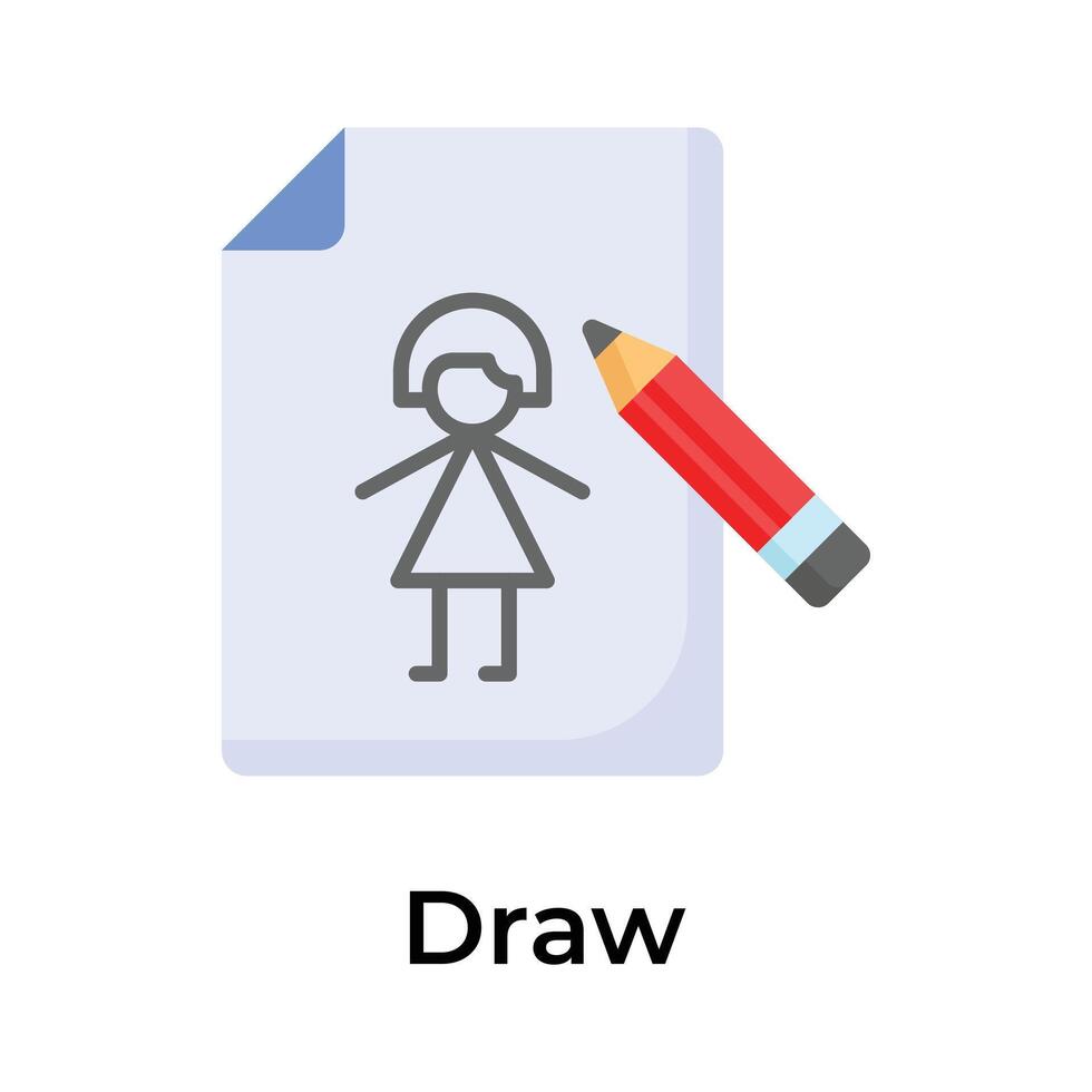 Mutter skizzieren auf Buchseite, Mütter Tag Zeichnung Vektor Design