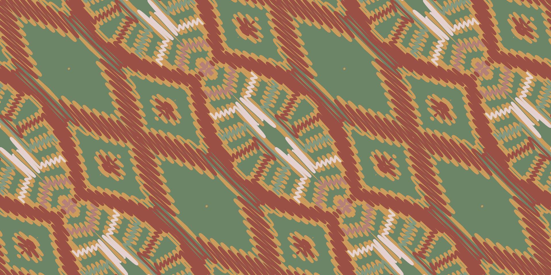 Krawatte Farbstoff Muster nahtlos einheimisch amerikanisch, Motiv Stickerei, Ikat Stickerei Vektor Design zum drucken Spitze Muster nahtlos Muster Jahrgang Shibori Jacquard nahtlos