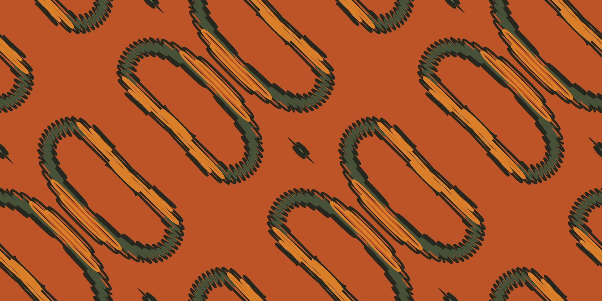 ikat blommig paisley broderi på vit bakgrund.ikat etnisk orientalisk mönster traditionell.aztec stil abstrakt vektor illustration.design för textur, tyg, kläder, inslagning, dekoration, halsduk, matta