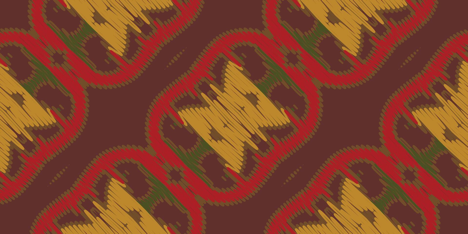 ikat blommig paisley broderi på vit bakgrund.ikat etnisk orientalisk mönster traditionell.aztec stil abstrakt vektor illustration.design för textur, tyg, kläder, inslagning, dekoration, halsduk, matta