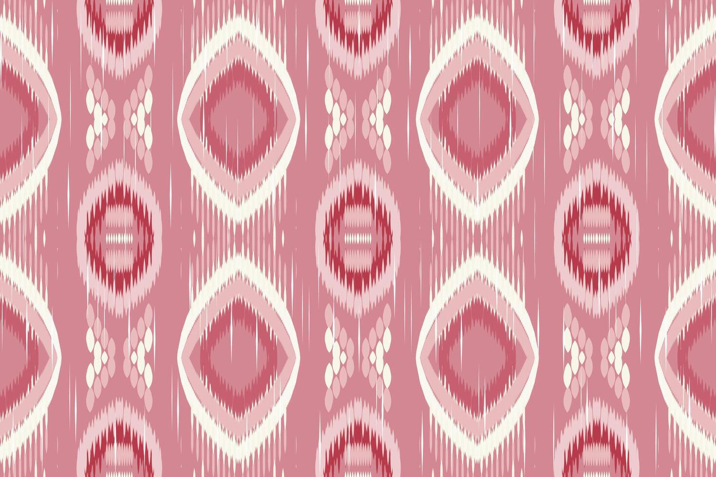 ikat paisley broderi på de tyg i Indonesien, Indien och asiatisk länder.geometriska etnisk orientalisk sömlös pattern.aztec stil. illustration.design för textur, tyg, kläder, inslagning, matta. vektor