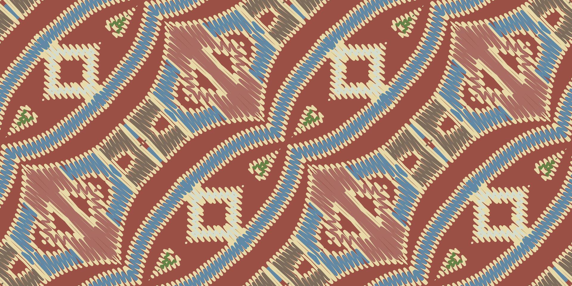 afrikanisch Ikat Paisley Stickerei. geometrisch ethnisch orientalisch nahtlos Muster traditionell Hintergrund. aztekisch Stil abstrakt Vektor Illustration. Design zum Textur, Stoff, Kleidung, Verpackung, Teppich.