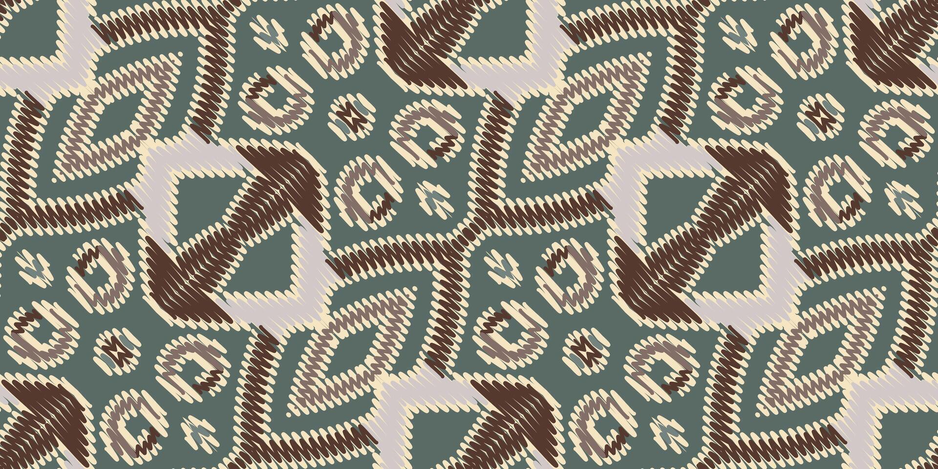 afrikanisch Ikat Paisley Stickerei. geometrisch ethnisch orientalisch nahtlos Muster traditionell Hintergrund. aztekisch Stil abstrakt Vektor Illustration. Design zum Textur, Stoff, Kleidung, Verpackung, Teppich.