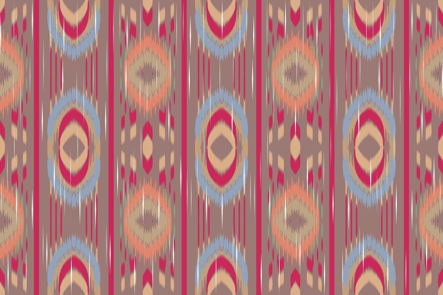 ikat paisley broderi på de tyg i Indonesien, Indien och asiatisk länder.geometriska etnisk orientalisk sömlös pattern.aztec stil. illustration.design för textur, tyg, kläder, inslagning, matta. vektor