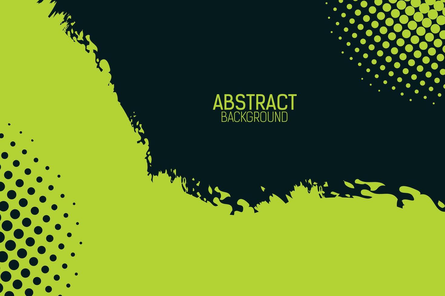 abstrakt grunge bakgrund med grön gul Färg vektor