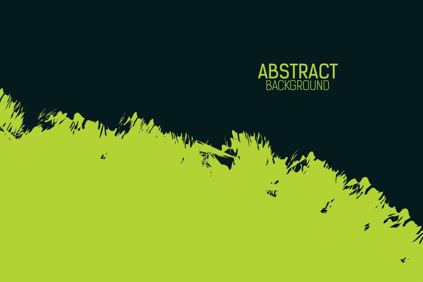 abstrakt grunge bakgrund med grön gul Färg vektor